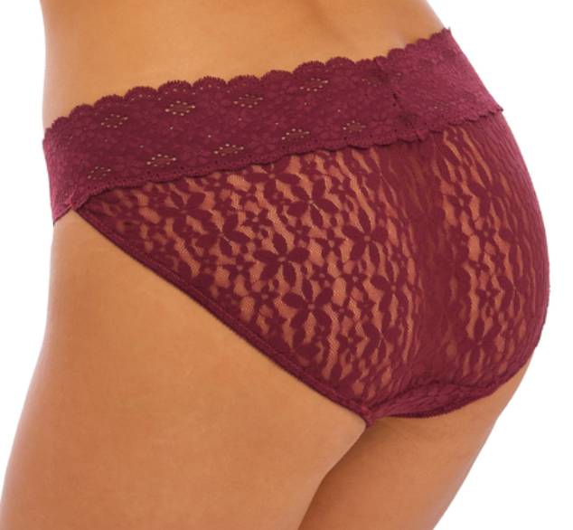 Slip Wacoal - Halo Lace - Bordeaux - 593