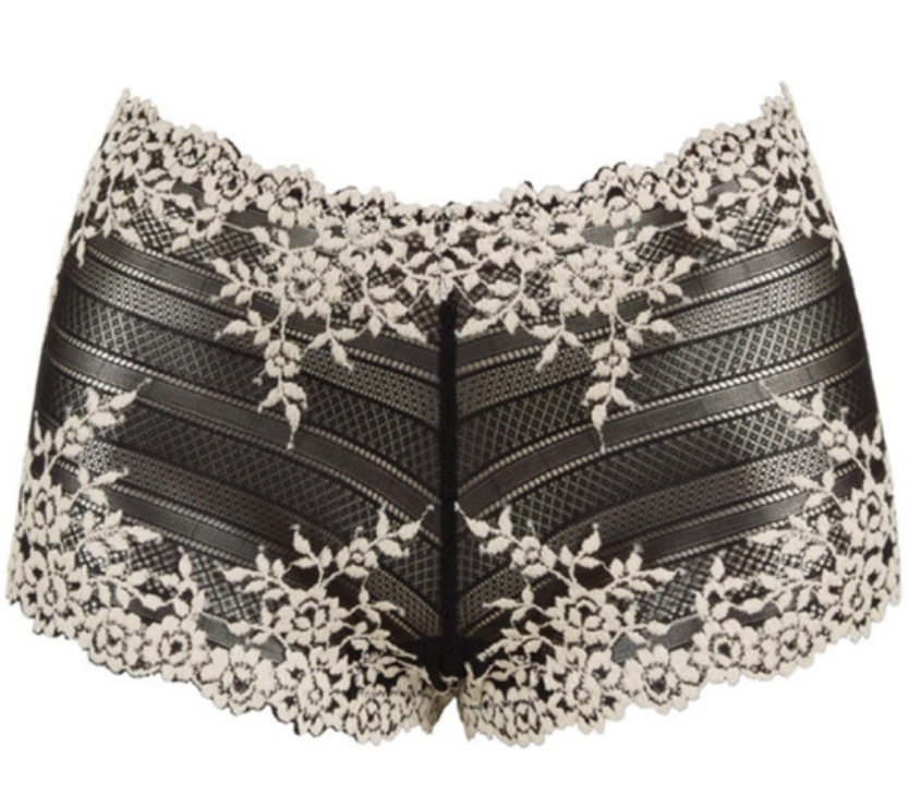 Hipster Wacoal - Embrace Lace Keepsake Lilac/multi - Zwart - BLK