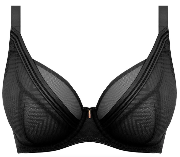 Plunge BH Freya - Tailored - Zwart - BLK