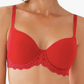 Hartvormige BH Wacoal - Embrace Lace - Rood - 623