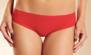 Culotte Chantelle - Softstretch - Rouge - 0YU