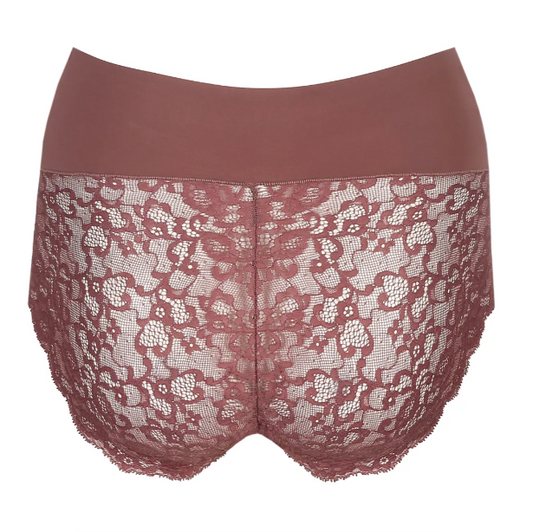Culotte taille haute Marie Jo - Color Studio - Marron - SAT