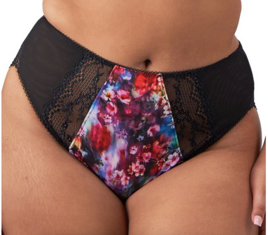 Culotte taille haute Elomi - Lucie - Imprimée - CBM