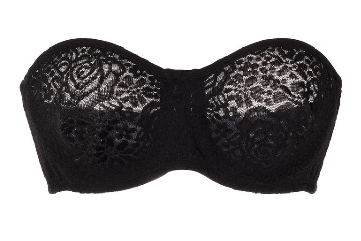 Strapless BH Wacoal - Halo Lace - Zwart - BLK