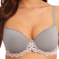 Hartvormige BH Wacoal - Embrace Lace - Grijs - 086