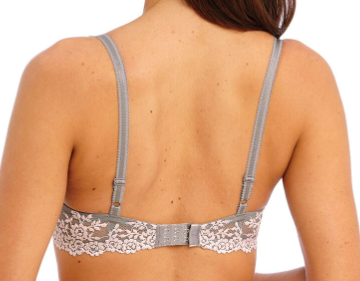 Hartvormige BH Wacoal - Embrace Lace - Grijs - 086