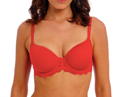 Hartvormige BH Wacoal - Embrace Lace - Rood - 623