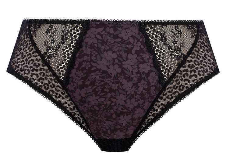 Culotte taille haute Elomi - Lucie - Noire - BLK