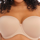 Strapless BH Elomi - Smooth - Beige - SAH