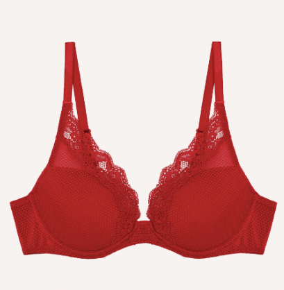 Plunge BH Passionata - Brooklyn - Rood - 815