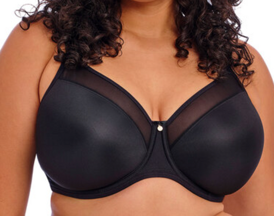 Full cup BH Elomi - Smooth - Zwart - BLK