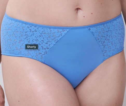 Hipster Chantelle EasyFeel - Norah - Blauw - 0P2