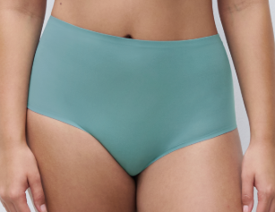 Culotte taille haute Chantelle - Softstretch - Bleue - 0GN