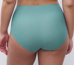 Culotte taille haute Chantelle - Softstretch - Bleue - 0GN