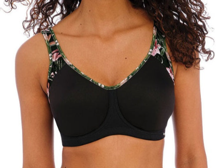Sports BH Freya - Sonic - Zwart - JUK