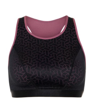Sports BH Lisca - Playful - Zwart - 02