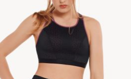 Sports BH Lisca - Playful - Zwart - 02