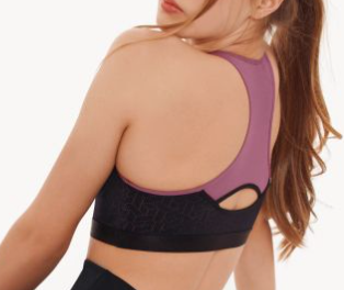 Sports BH Lisca - Playful - Zwart - 02
