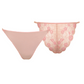 Hoge string Lisca - Rainbow - Rose - PW