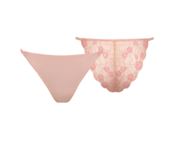 Hoge string Lisca - Rainbow - Rose - PW