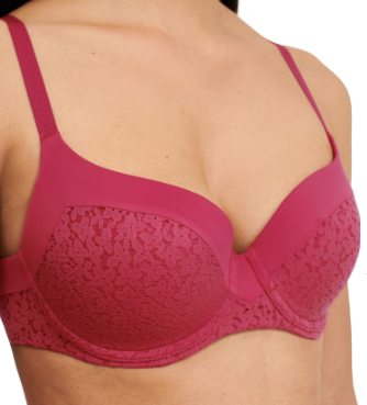 Hartvormige BH Chantelle EasyFeel - Norah - Framboos - 09R