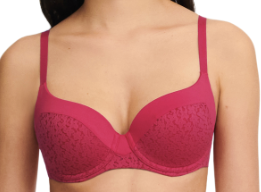Hartvormige BH Chantelle EasyFeel - Norah - Framboos - 09R