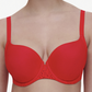 Hartvormige BH Chantelle EasyFeel - Norah - Rood - 0YU