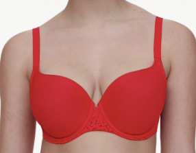 Hartvormige BH Chantelle EasyFeel - Norah - Rood - 0YU