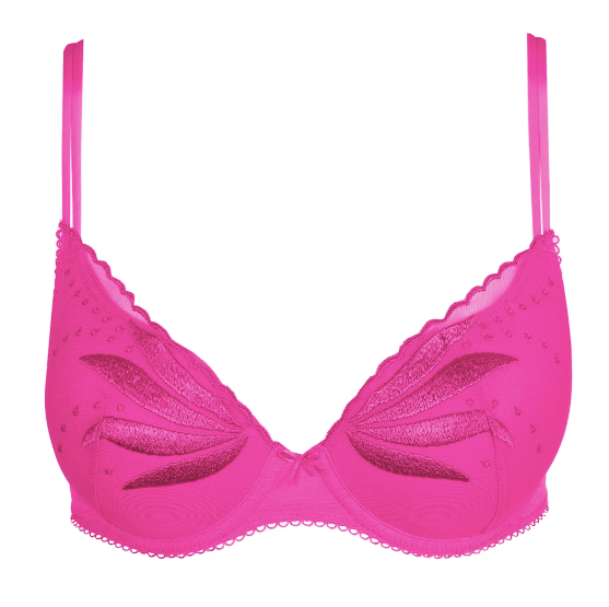 Soutien-gorge en forme de cœur Marie Jo - Etoile - Rose - CAF