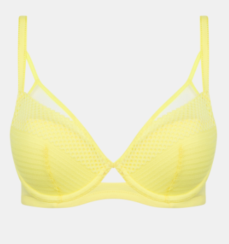 Plunge BH Chantelle Pulp - Play - Geel - 0SS