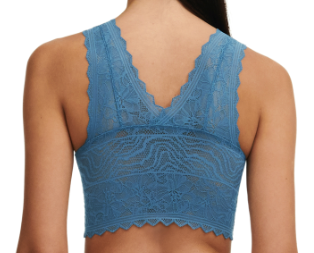 Bralette BH Chantelle EasyFeel - Floral Touch - Blauw - 00C