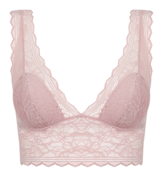 Bralette BH Chantelle EasyFeel - Floral Touch - Rose - 00V