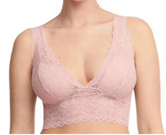 Bralette BH Chantelle EasyFeel - Floral Touch - Rose - 00V