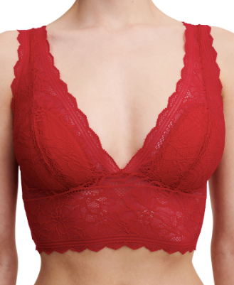Bralette BH Chantelle EasyFeel - Floral Touch - Rood - 05W