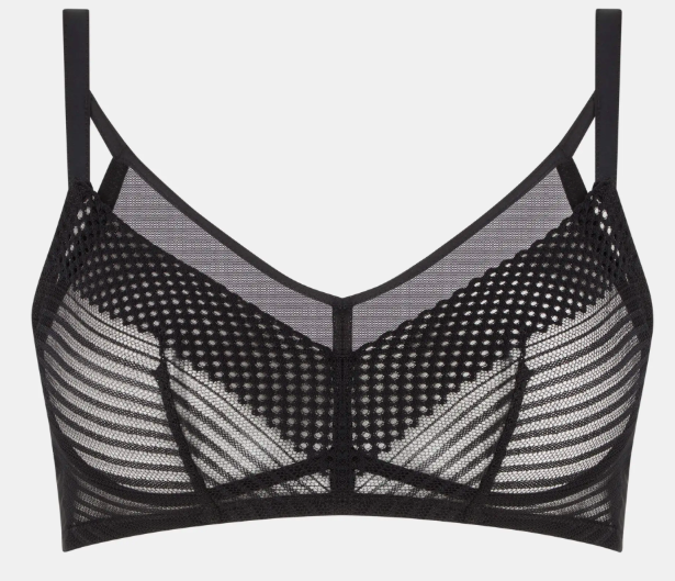 Bralette BH Chantelle Pulp - Play - Zwart - 011