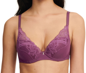Soutien-gorge plongeant Chantelle - Orangerie Dream - Bordeaux - 01Y