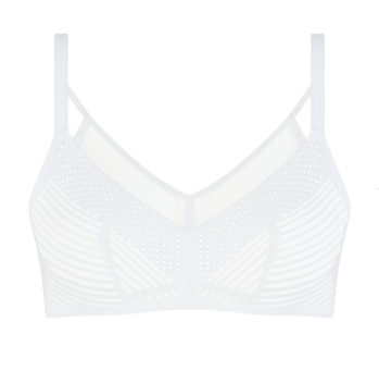 Bralette BH Chantelle Pulp - Play - Wit - 010