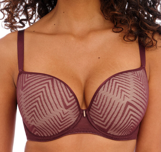 Plunge BH Freya - Tailored - Bordeaux - DRR