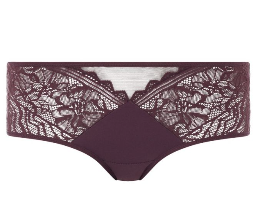 Culotte - Femilet - Floral Touch - Bordeaux - 032