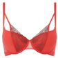 Soutien-gorge push-up - Passionata - Neela - Rouge orangé - 0CB
