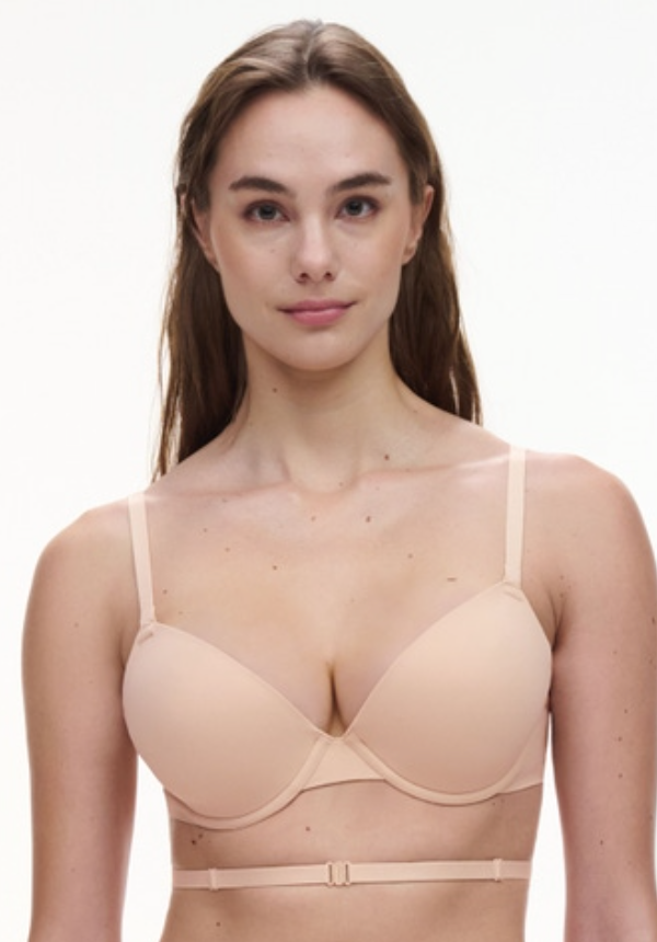 Soutien-gorge en forme de cœur Chantelle - Open Back - Beige - 01N