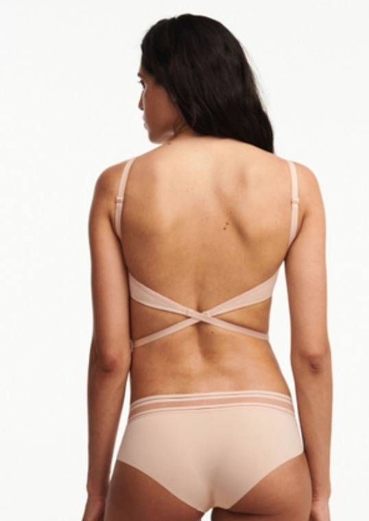 Soutien-gorge en forme de cœur Chantelle - Open Back - Beige - 01N
