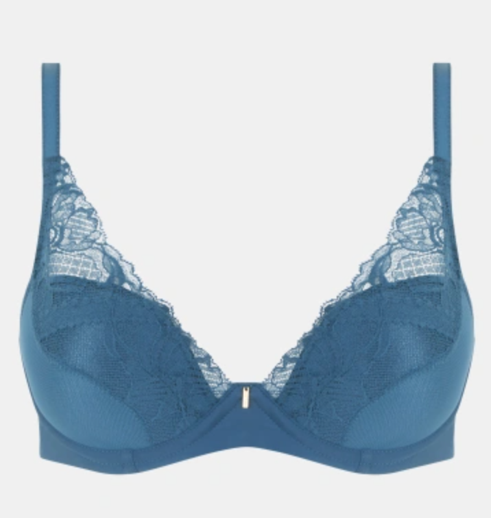 Soutien-gorge plongeant Chantelle - Orangerie Dream - Bleu - 00C