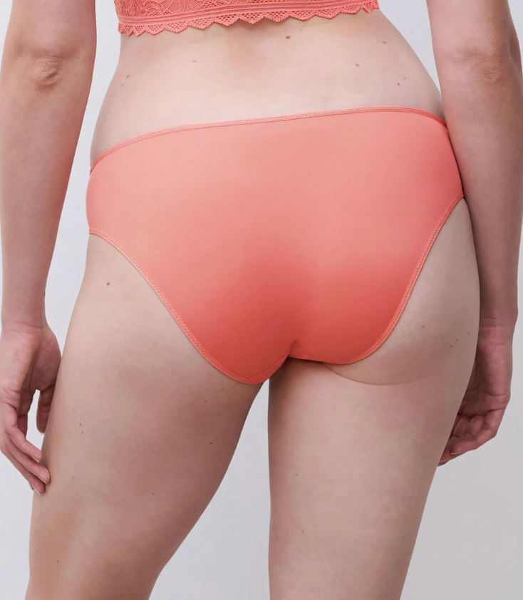 Slip Chantelle EasyFeel - Floral Touch - Oranje - 0LU