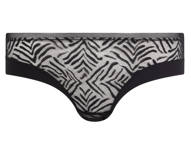 Short Chantelle - Graphic Allure - Zwart - 011
