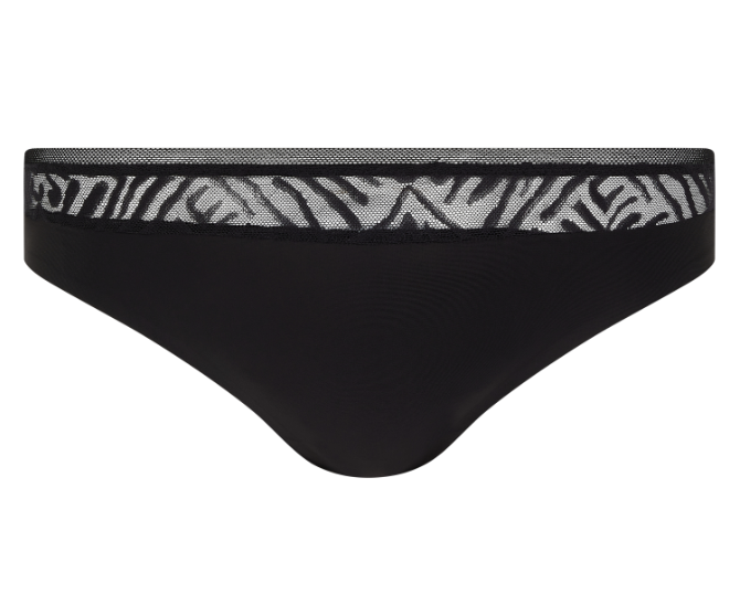 Culotte Chantelle - Graphic Allure - Noire - 011