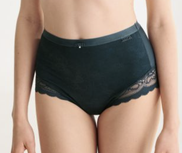 Culotte taille haute Lisca - Evelyn - Verte - EL