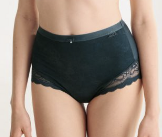 Culotte taille haute Lisca - Evelyn - Verte - EL