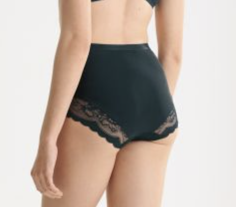 Culotte taille haute Lisca - Evelyn - Verte - EL