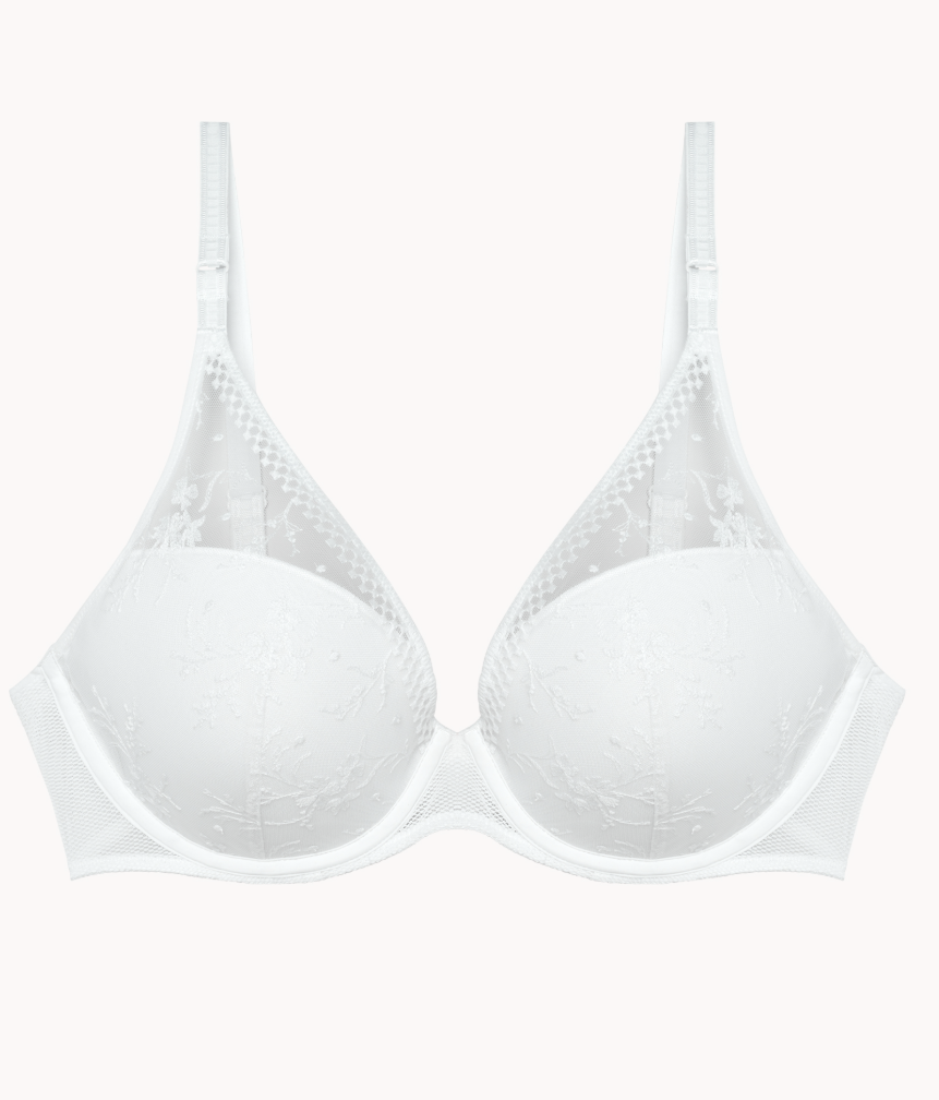 Plunge BH Passionata - Suzy - Wit - 001